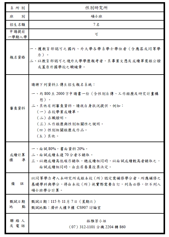 116甄試簡章