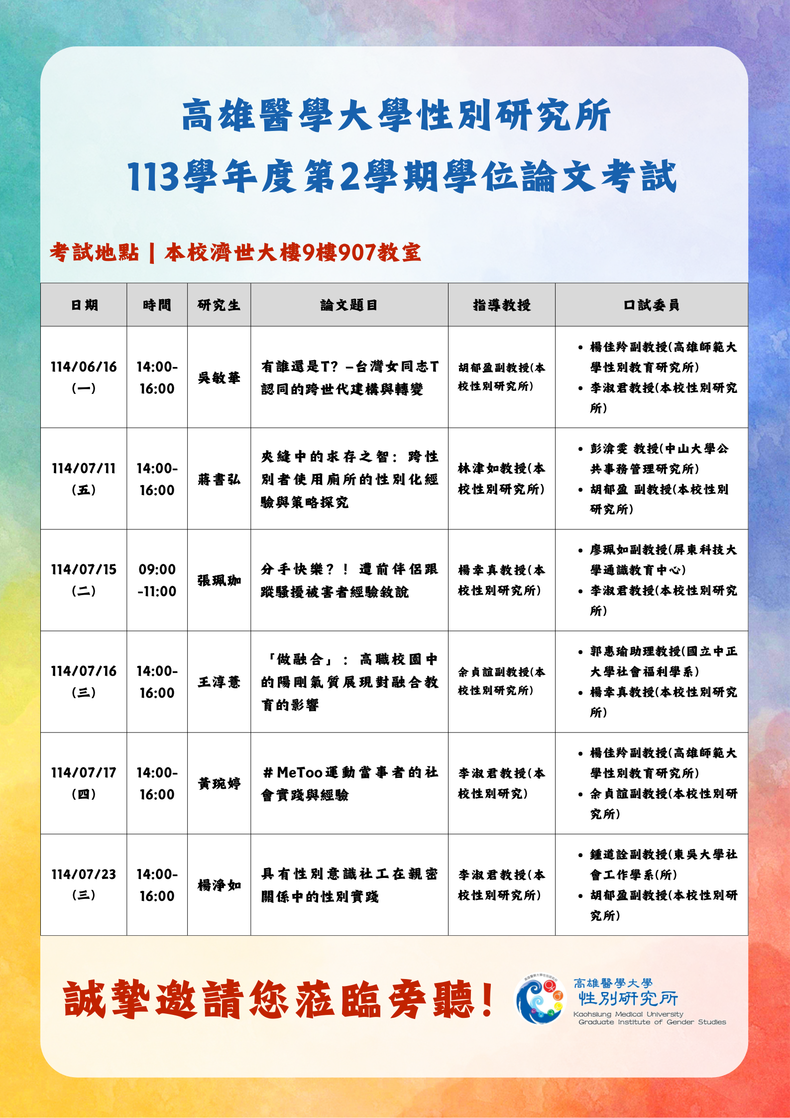 學位論文考試 5